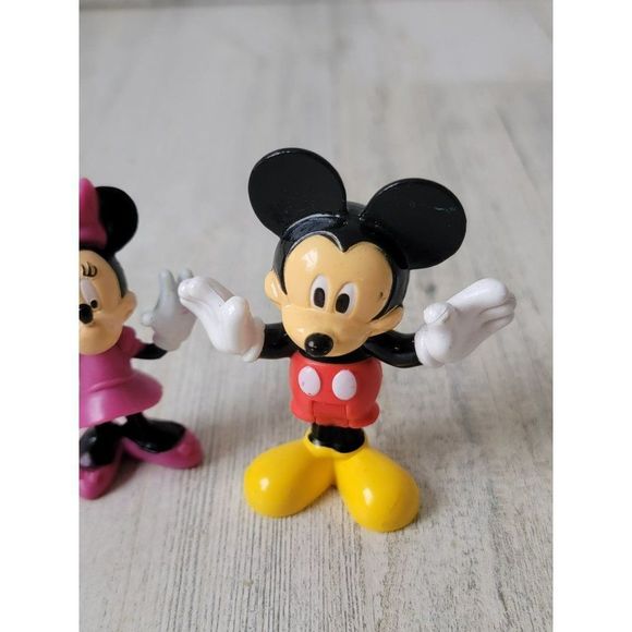 Mickey Minnie Mouse couple set toy figure - Picture 2 of 6